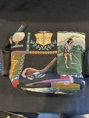 Cool Tote Ladies Tapestry Golf-Scene insulated food and beverage bag